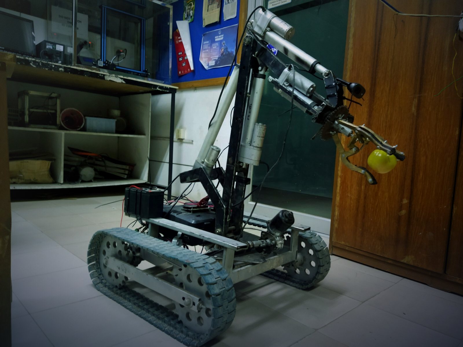 Greenhouse monitoring and farming robot